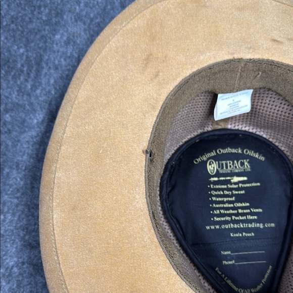 Outback Tan Fedora Hat - Picture 7 of 11